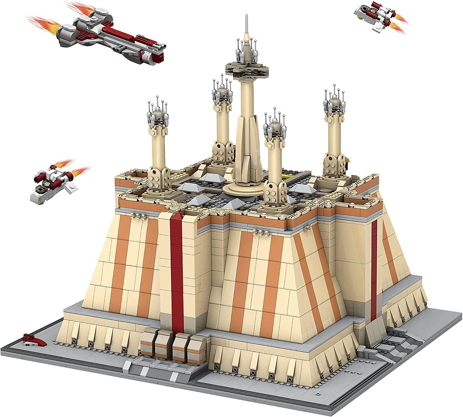 Mould King 21036 MOC A New Hope Jedi-Tempel Crest