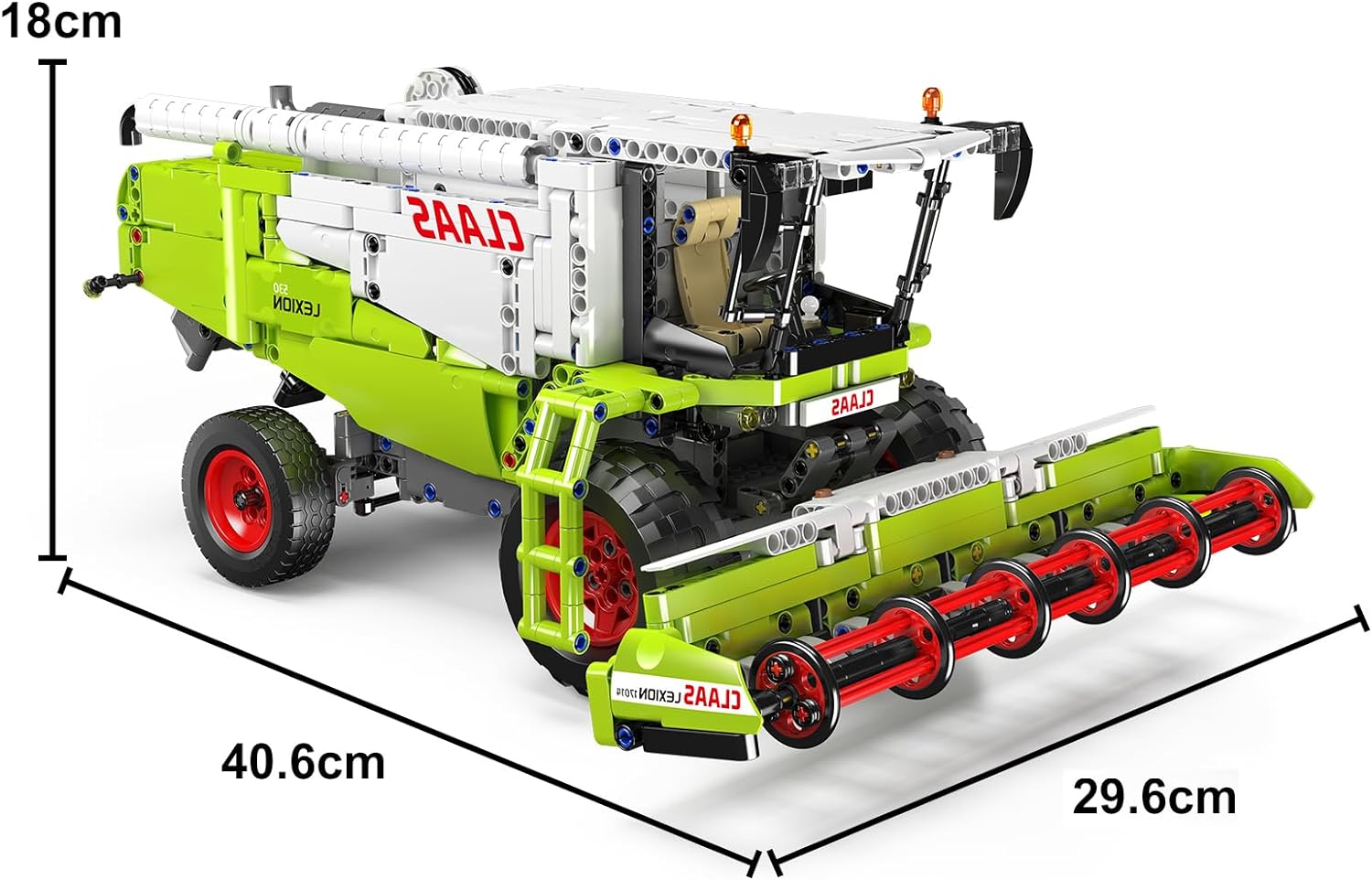 Technik Traktor Mähdrescher Technik Ferngesteuert Traktor Klemmbausteine Modellbau Kompatibel mit Lego Technik