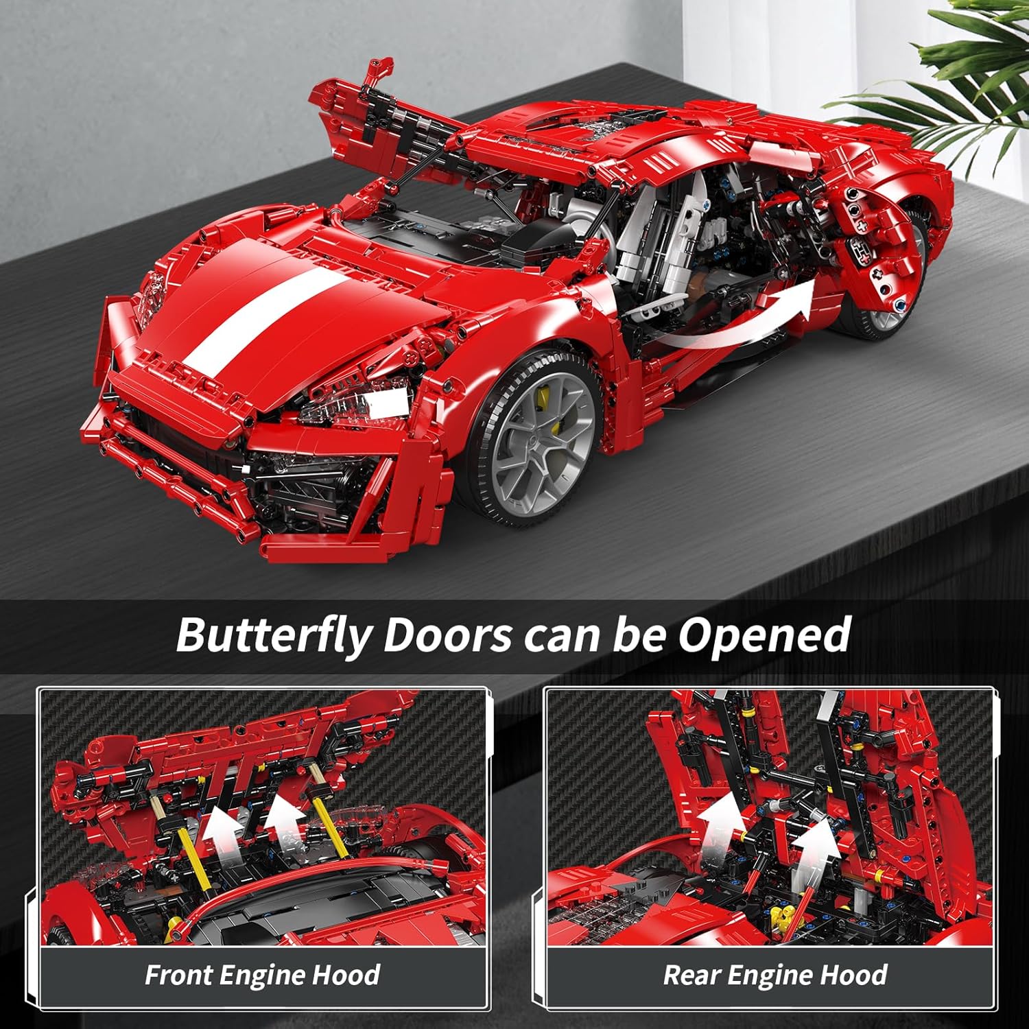 Mould King 13190 Lykan Technik Auto HyperSport Modell