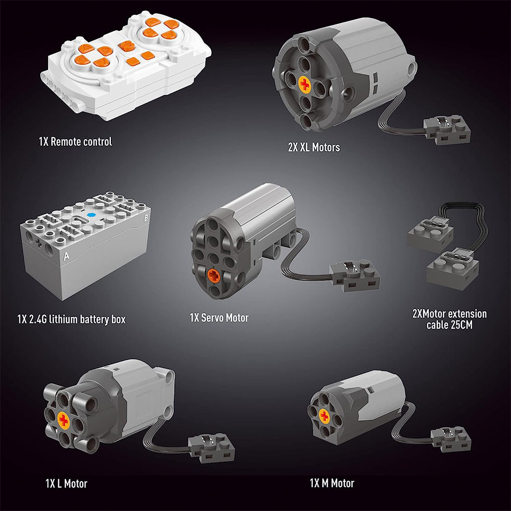 Technik 911 GT2-RS Sportwagen Auto Bausatz, TGL-T5026, 3389 Teile mit 5 Motoren Groß Ferngesteuert Technik Auto Klemmbausteine (Originalverpackung)