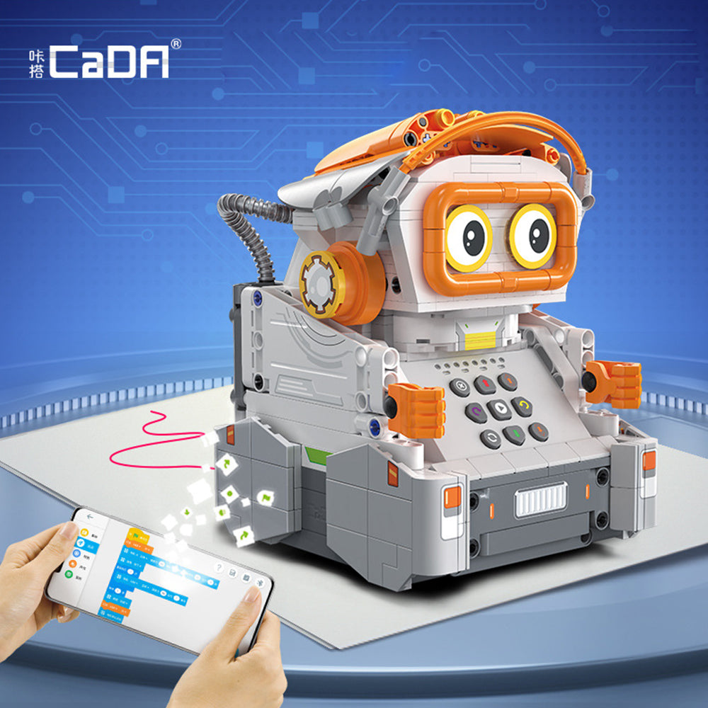 CaDA C83006 Technik Malender Roboter Intelligente Programmierung Mit LEDs, Pinsel