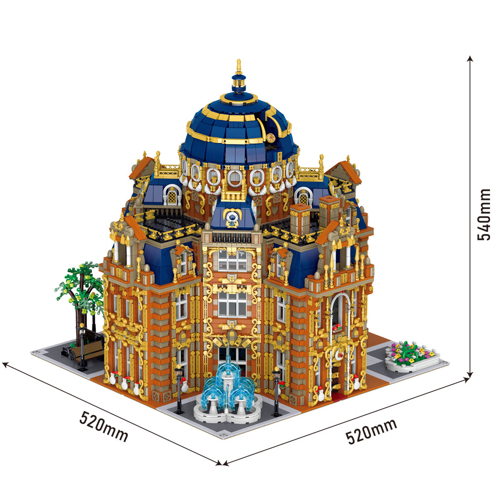 Architecture Astronomy Museum für Lego Architecture, 14133 Teile Astronomisches Museum Riesiges Modell Klemmbausteine Bauset