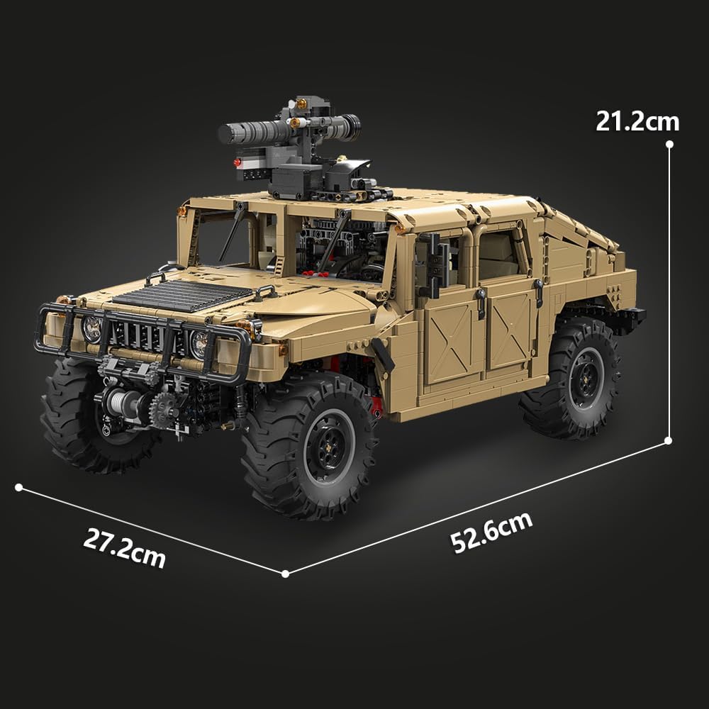 CaDA Master C61036W HUMVEE Technik 4X4 Vitrienenmodel