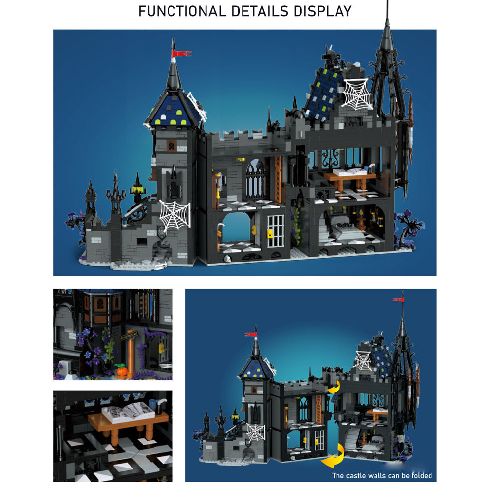 Architecture Schloss Dracula Castle ModeII Bausatz, 3007 Teile