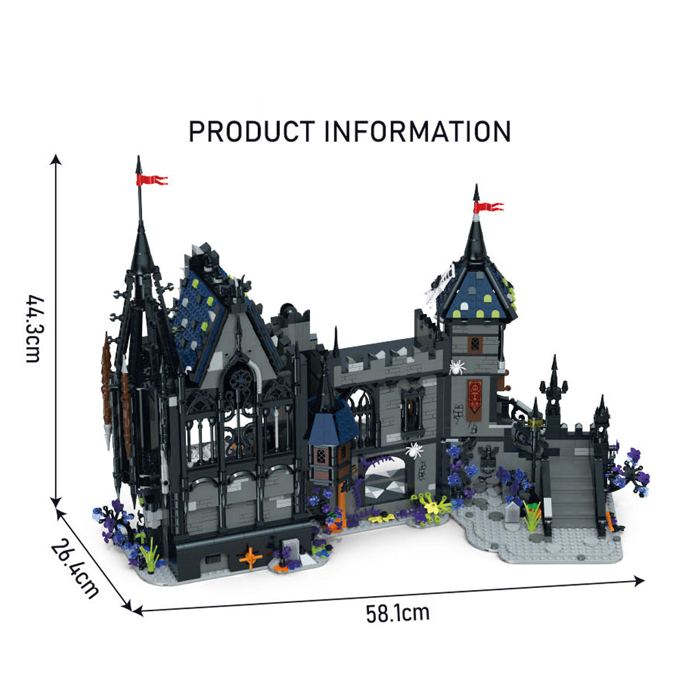 Architecture Schloss Dracula Castle ModeII Bausatz, 3007 Teile