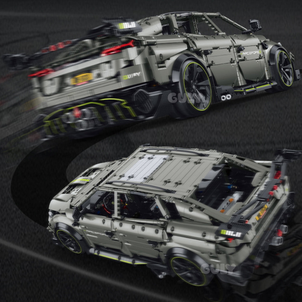 Technik Auto 1: 8 für Lamborghini Urus Hypercar, 3223 Teile Technik Auto mit 6 Motoren Technik Auto Bausatz MOC Auto KIemmbausteine für Lamborghini Technik Auto, Originalverpackung