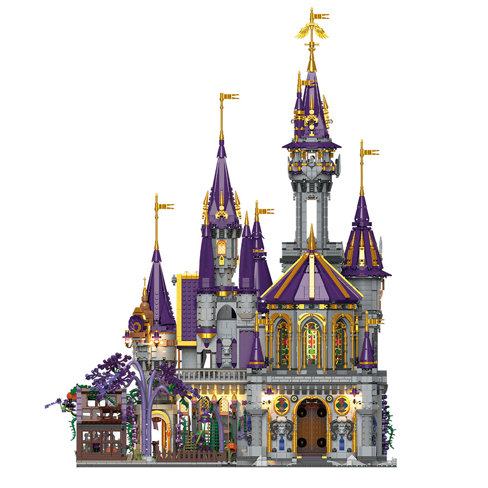Magisches Schloss, 8514 Teile Riesiges Modell Klemmbausteine Bauset