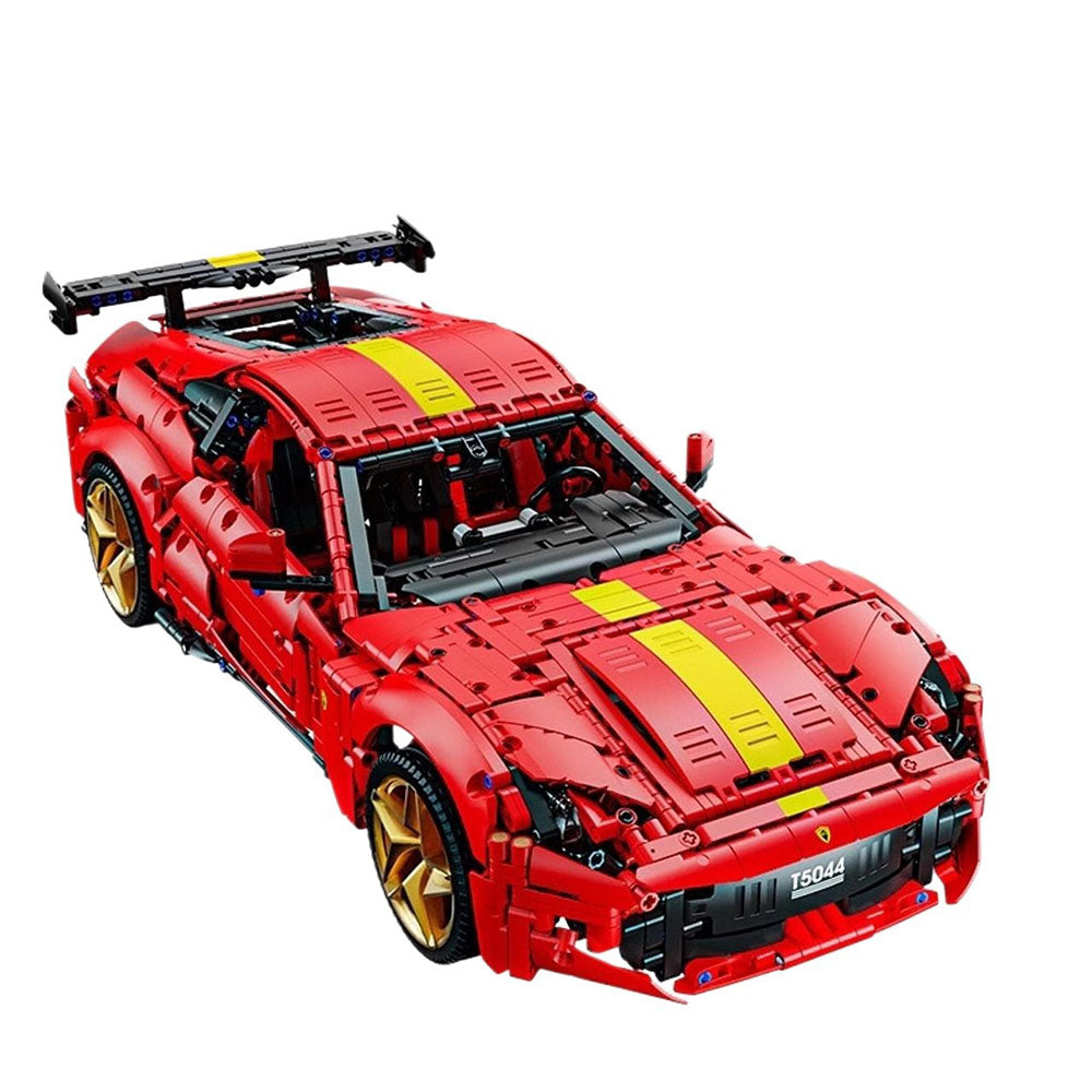 Technik Auto für Ferrari 812 Supercar, 2920+ Teile Technik Auto Bausatz MOC Bausatz, Technik Supersportwagen Technik Supercar Technik Auto 812 für Technik Auto