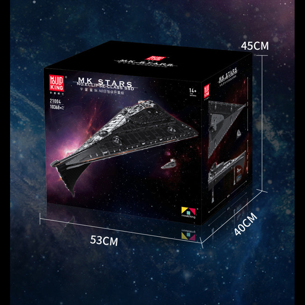 Eclipse Supersternenzerstörer für Lego Star Wars, 10368 Teile Raumschiff Modell Klemmbausteine Bauset Kompatibel mit Lego Star Wars