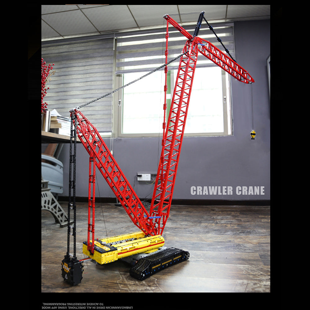 Technik Kran Liebherr 188cm Riesiger Kran Modelle, Technik Kran Ferngesteuert LR13000, Mit 6 Motoren und APP-Controller, MOC Bauset Kompatibel mit Lego Technik Kran Groß