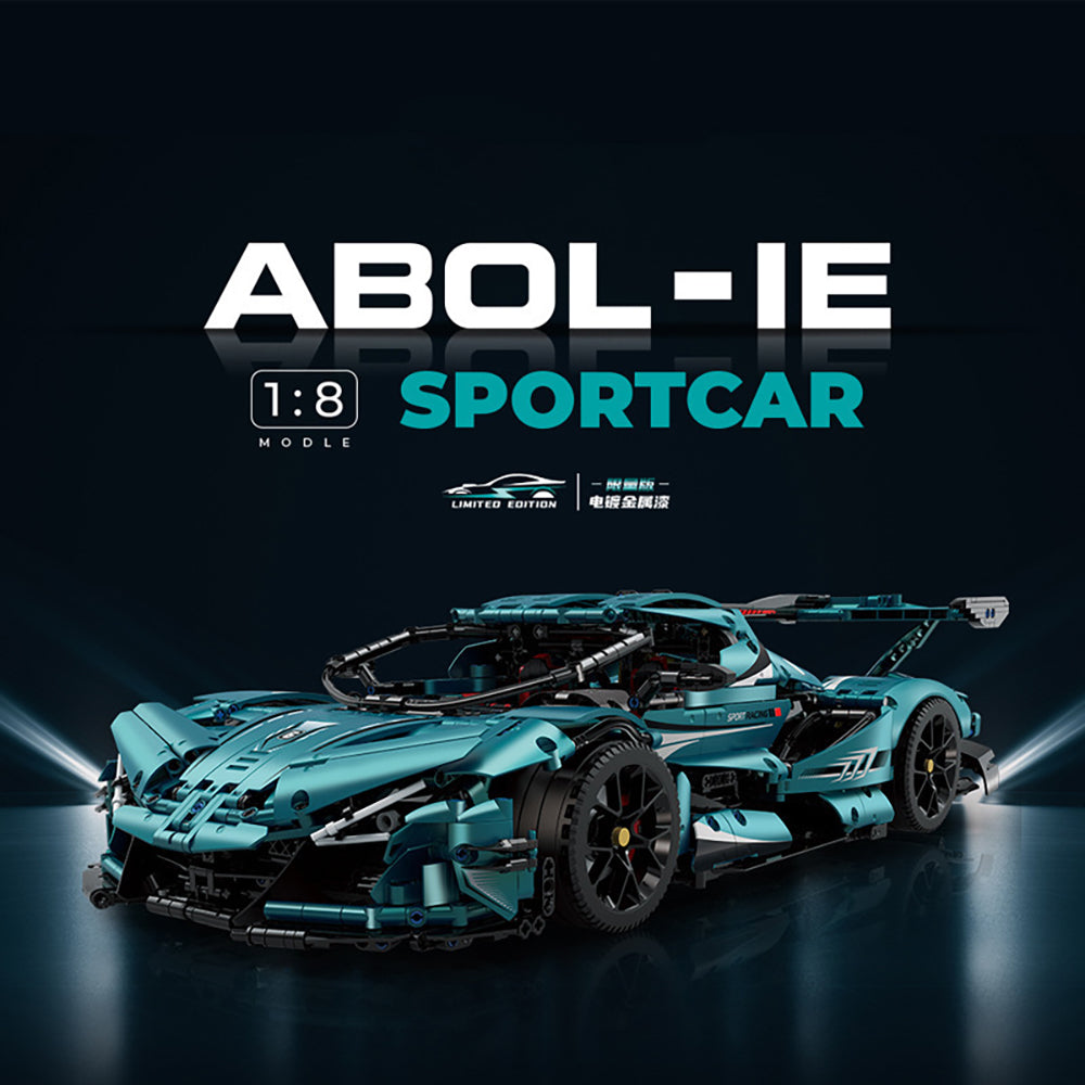 Technik Auto für Apollo IE V12, 3468+ Teile Technic Auto Ferngesteuert, Technik Supersportwagen Modell Bausatz Kompatibel mit Lego Technik Auto