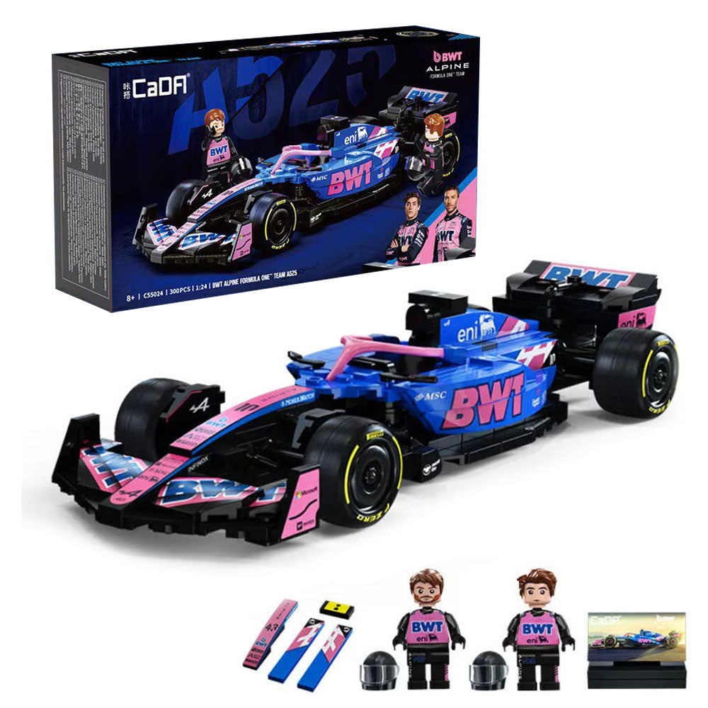 CaDA BWT ALPINE F1 Team A525 1: 24 Rennauto Modell C55024W