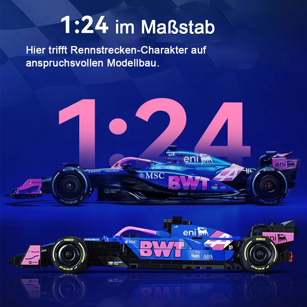 CaDA BWT ALPINE F1 Team A525 1: 24 Rennauto Modell C55024W