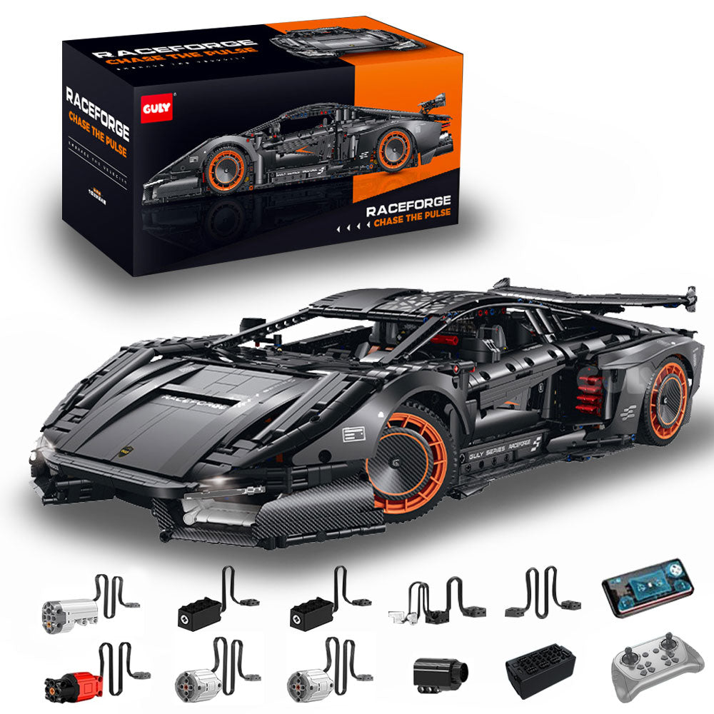 Technik Lamborghini Countach 1: 8 SuperSportwagen, 3883 TeiIe