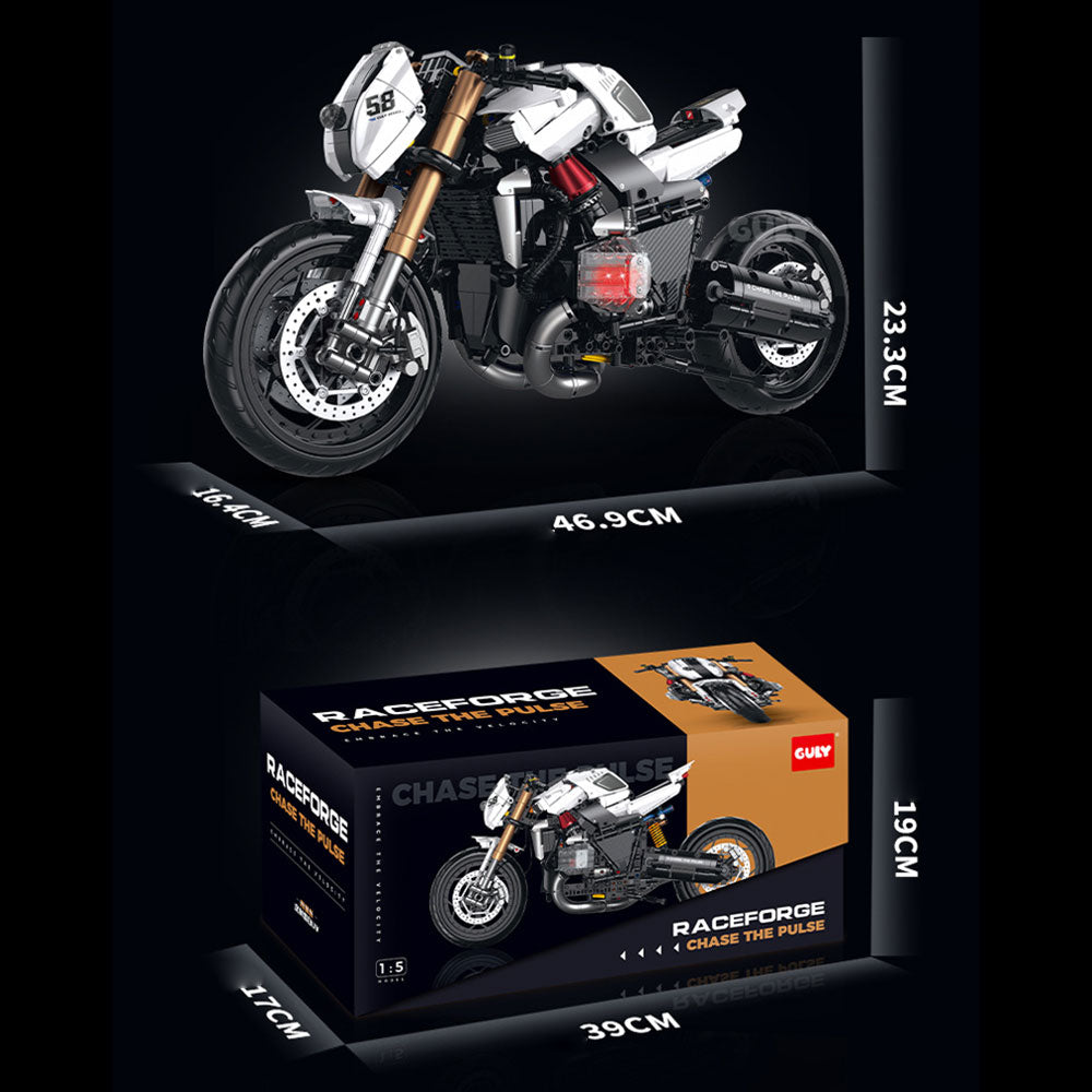 Technik Motorrad BMW R1200 RLC Modell, 1828 Teile