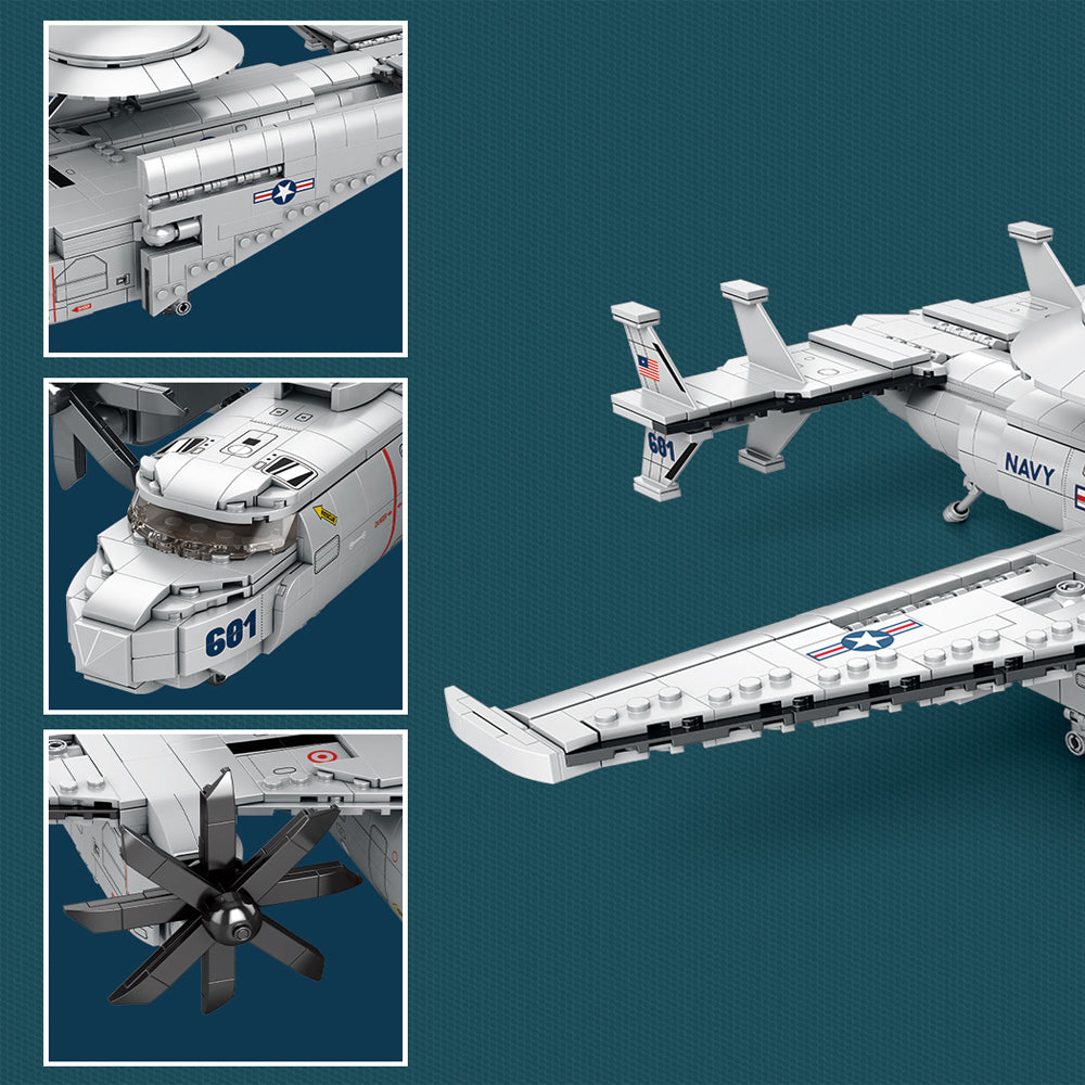 Technik Kampfflugzeug Modell, 1140+ Teile Technik Jagdflugzeug Riesiges Flugzeug Technic Superflugzeug Klemmbausteine Modell Set Kompatibel mit Lego Technik