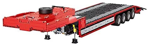 RcBrick Technik Truck Technik LKW, 4825 Teile Technic LKW mit 7 Motoren, Akku/Empfänger und Fernsteuerung Set Kompatibel mit Lego Technik