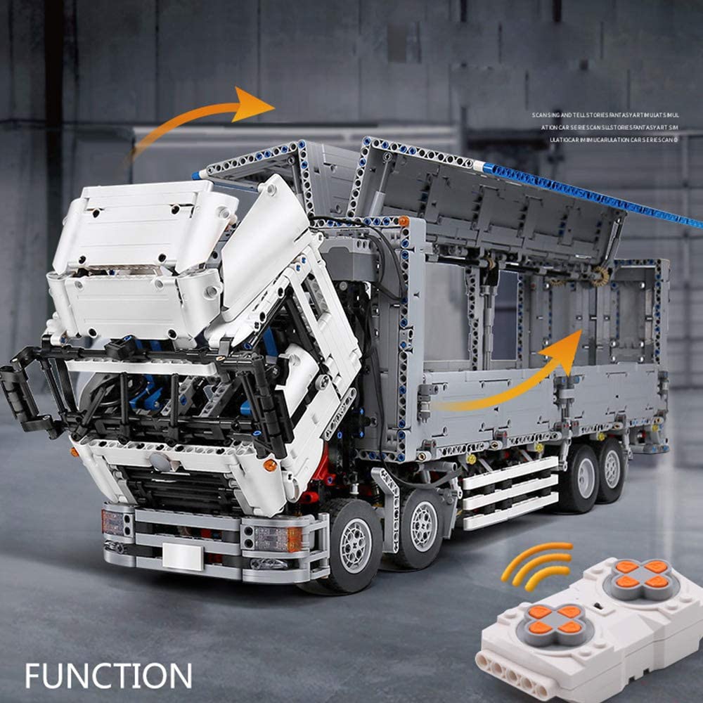 Technik LKW mit Container Ferngesteuert Auto mit 8 Motoren, 4166 Teile Technic LKW Truck Modell