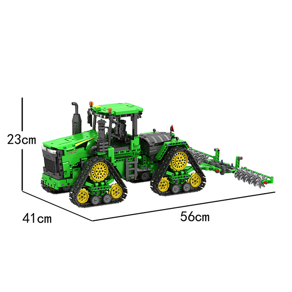 Technik Traktor Technic Ferngesteuert Traktor, 1706 Teile Technik Motorisierter Raupentraktor