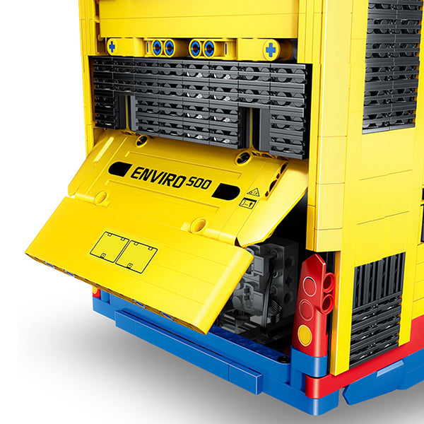Technik Bus Model, 4255 Teile Technic Ferngesteuert Bus mit App Kontroller und Motoren