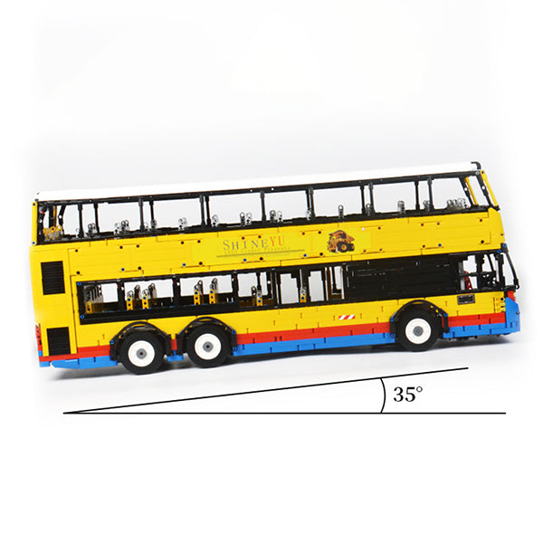 Technik Bus Model, 4255 Teile Technic Ferngesteuert Bus mit App Kontroller und Motoren
