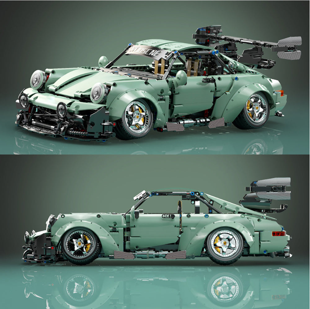 Technik Supercar Porsche 964, 2435 Teile Technik Sportwagen Ferngesteuert Auto Mit Motoren, Technic Rennwagen Modellbau Klemmbausteine Kompatibel mit Lego Technik