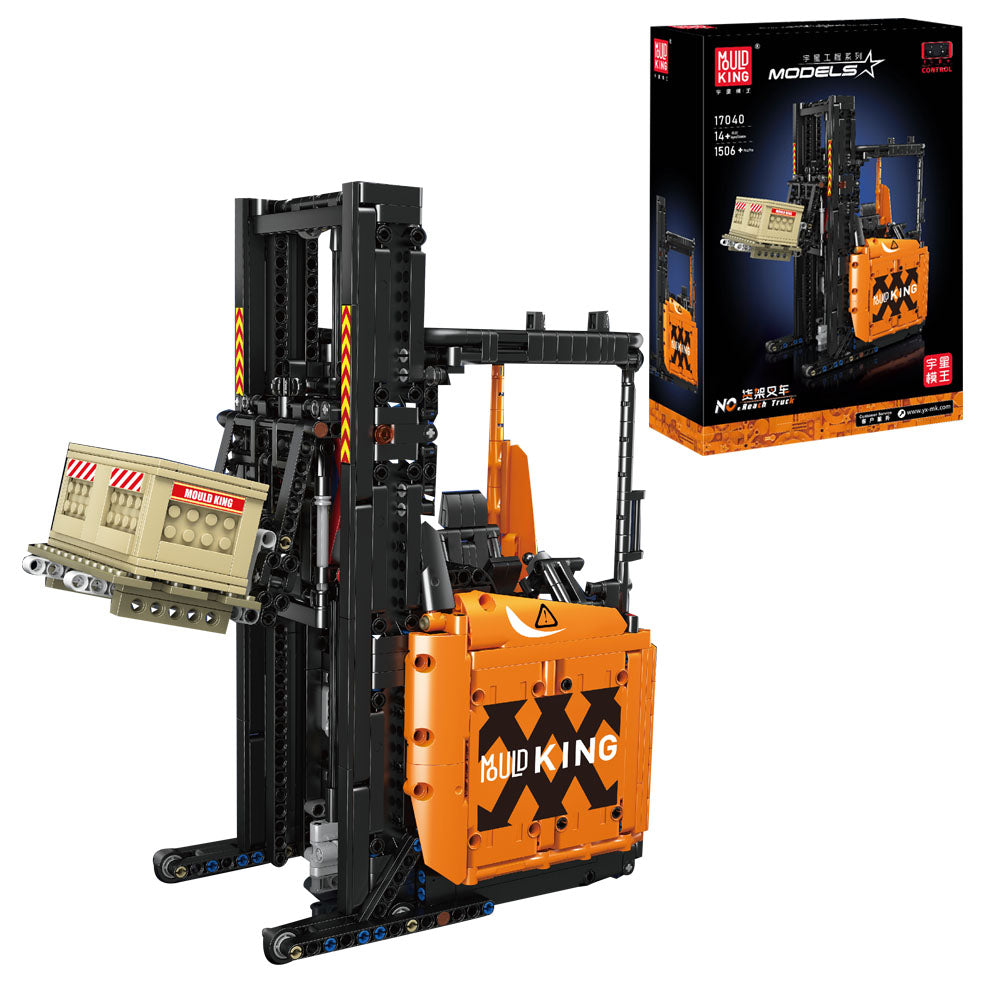 Technik Gabelstapler 17040, Technik Stapler Modell Bausatz, 1506 Teile Technic Gabelstapler Kompatibel mit Lego Technik