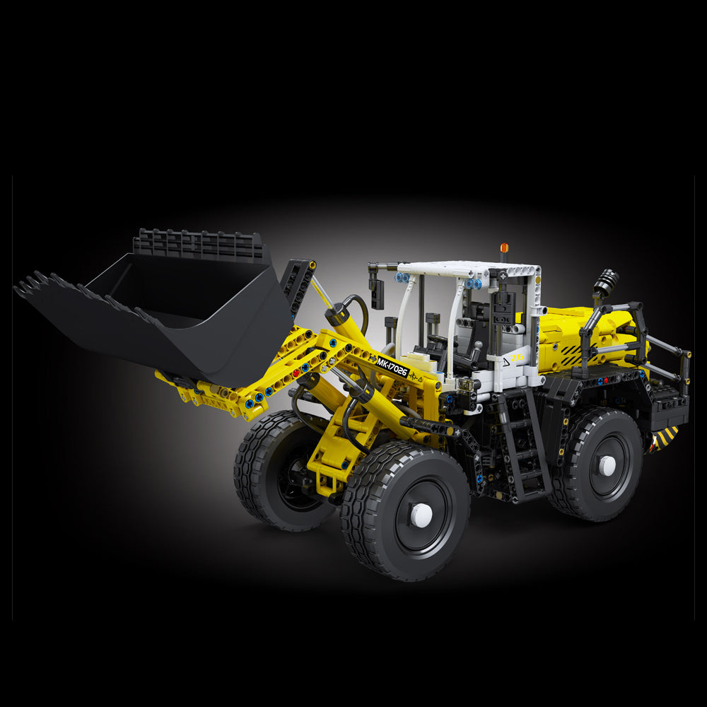 Technik Bulldozer Modell, 1803 Teile Technic Bulldozer Ferngesteuert Bulldozer Motorisierte Custom Bausteine Kompatibel mit Lego Technik