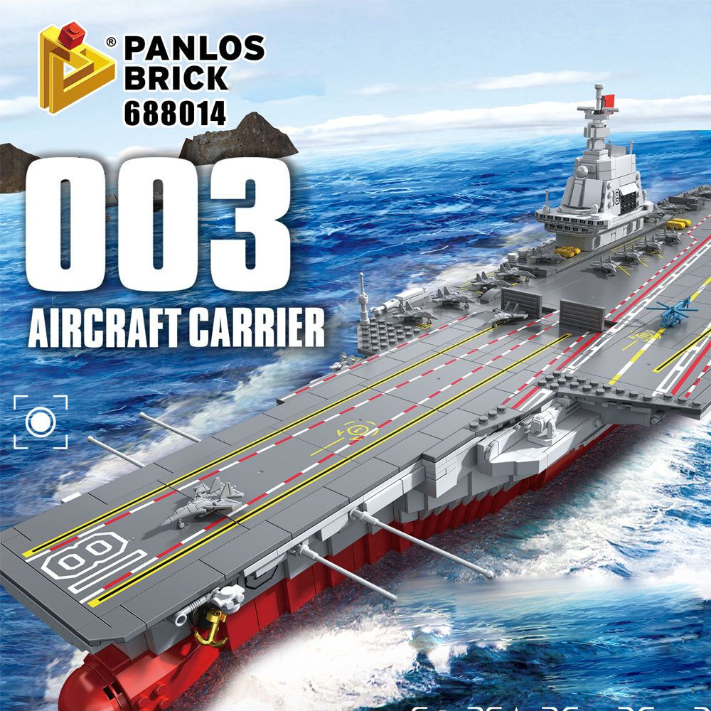 Technik Flugzeugträger 96cm Modell, 3126 Teile Technik Schiff Riesiges Schiff Technic Supercarrier Modellbau Set Kompatibel mit Lego Technik