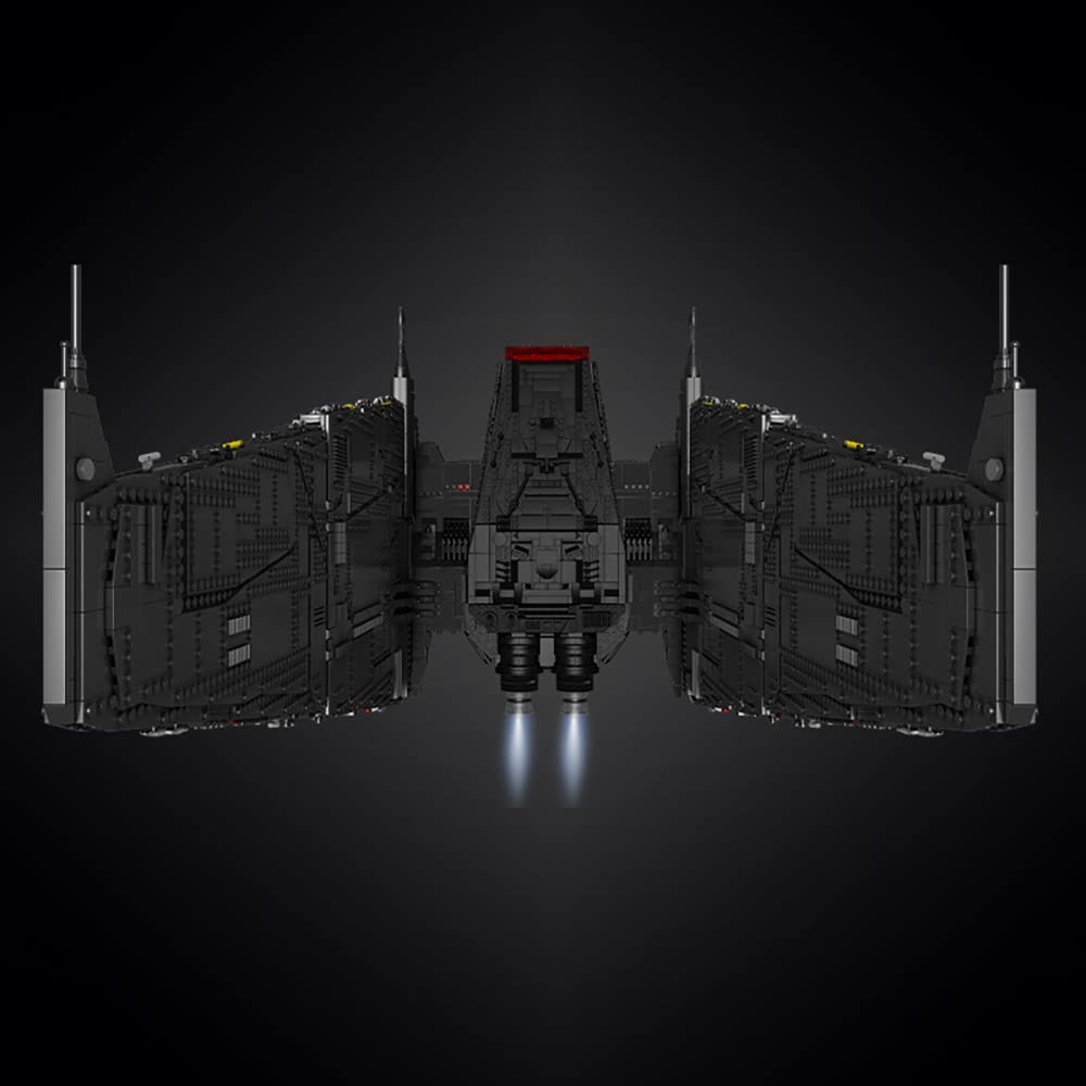 MK 21011 Shuttle groß Shuttle Modell, 6860 Teile Raumschiffmodell Shuttle Raumschiff-Bauset Custom Bausteine Kompatibel mit Lego Star Wars