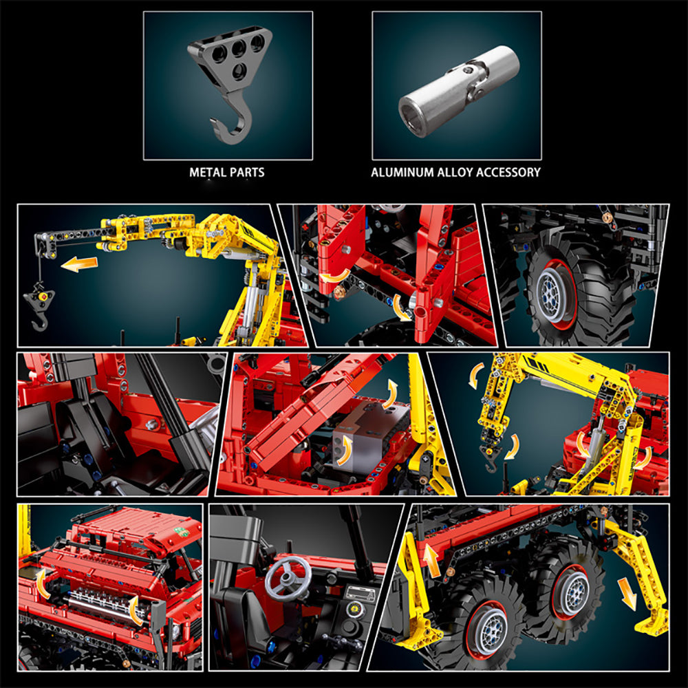 Technik Offroad LKW 8X8, Technic Ferngesteuert LKW Mit Kran Modell