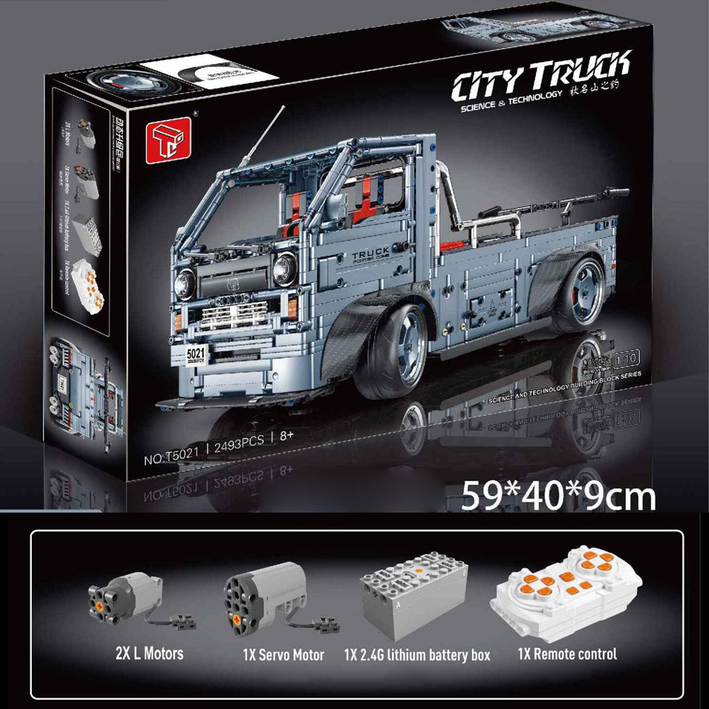 Technik LKW Modell, 2493 Teile Technik Ferngesteuert Auto Modell mit App-Kontroller Bausatz Kompatibel mit Lego Technik…