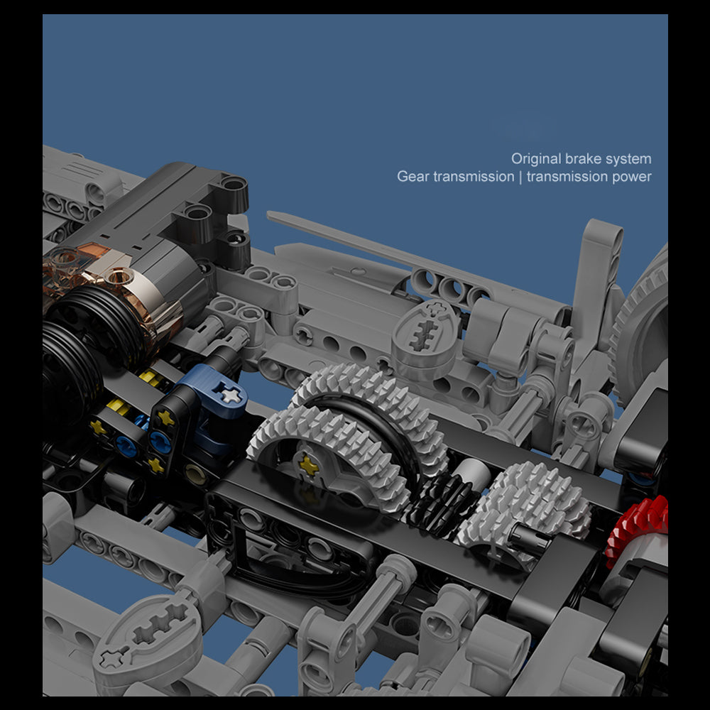 Technik Supercar Mclaren Speedtail 13098, Technik Sportwagen Ferngesteuert, 1883 Teile Technik Auto Motorisierte Modell mit Motoren, Custom Bausteine Kompatibel mit Lego Technik