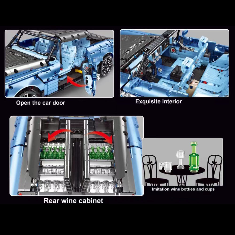 Cabrio Rolls-Royce Technik Modell