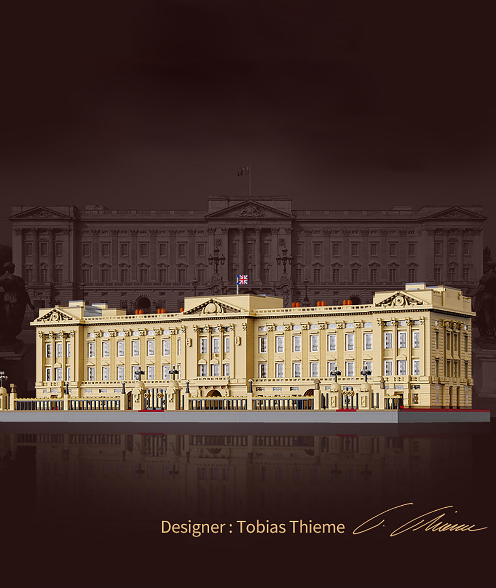 Architecture Buckingham Palace Modell, 5604 Teile Architecture Buckinghampalast Modell Bausatz Kompatibel mit Lego Architecture