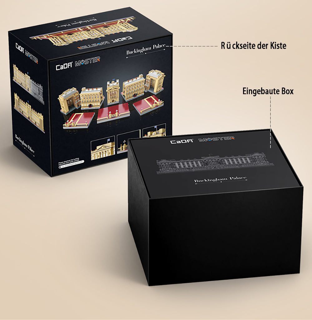 Architecture Buckingham Palace Modell, 5604 Teile Architecture Buckinghampalast Modell Bausatz Kompatibel mit Lego Architecture