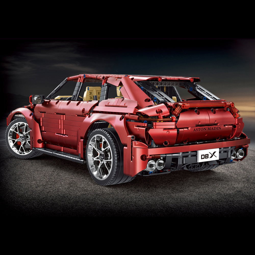 Technik Aston Martin DBX, 3145 Teile Technik Ferngesteuert Sportwagen Modell mit App-Kontroller Bausatz Kompatibel mit Lego Technik