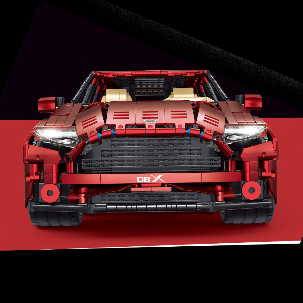 Technik Aston Martin DBX, 3145 Teile Technik Ferngesteuert Sportwagen Modell mit App-Kontroller Bausatz Kompatibel mit Lego Technik
