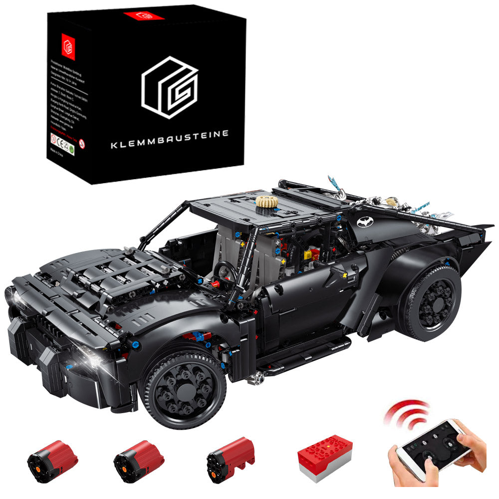 Technic BATMANS BATMOBIL Spielzeugauto, Modellauto-Bausatz aus dem Batman-Film von 2022