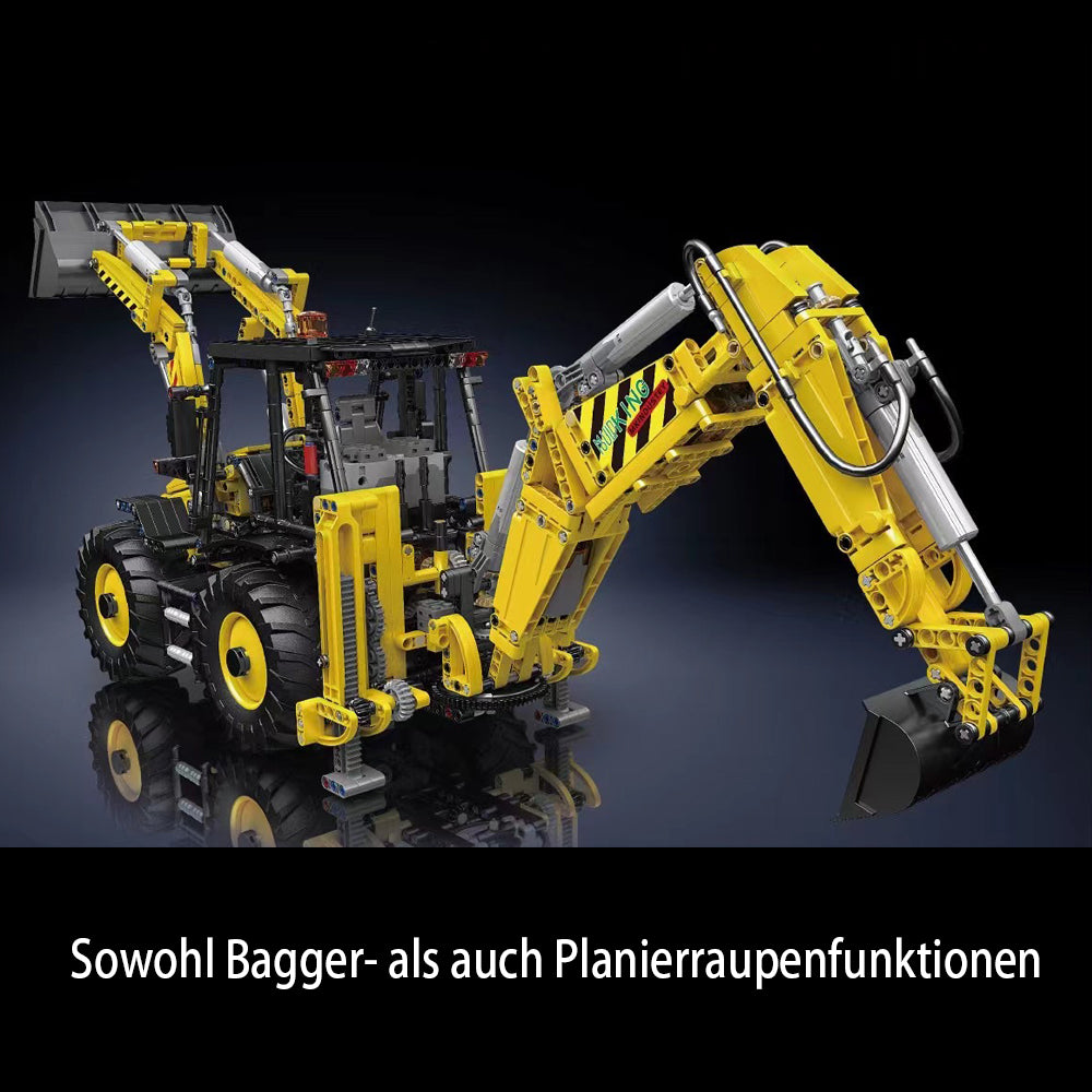 Technik Bagger Technik Bulldozer 2 in 1 Technik Bagger Ferngesteuert Modell, 2239 Teile Technik Bagger Modell Kompatibel mit Lego Technik Bagger