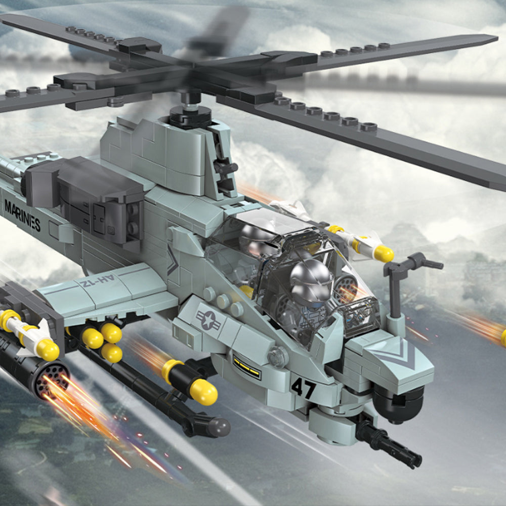 Technik Helikopter Modell, Technik 61027 Technik Hubschrauber Technik Helicopter Custom Bausteine Kompatibel mit Lego Technik…