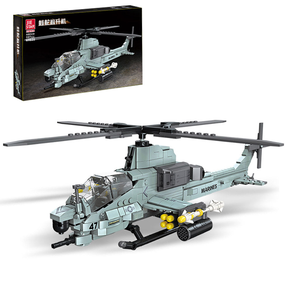 Technik Helikopter Modell, Technik 61027 Technik Hubschrauber Technik Helicopter Custom Bausteine Kompatibel mit Lego Technik…