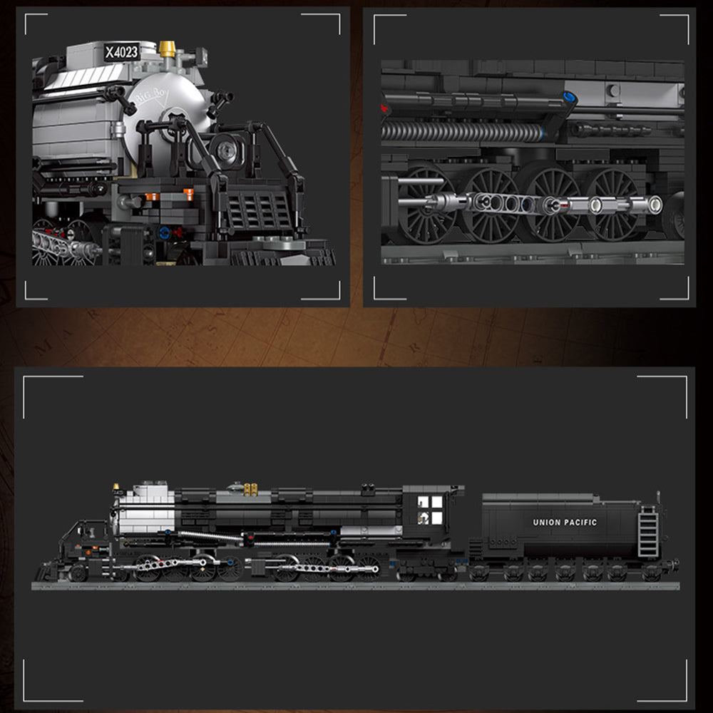 Technik Zug Lokomotive Modell, 1608 Teile Technik Dampflokomotive Technik Zug Schienen Custom Bausteine Kompatibel mit Lego Technik