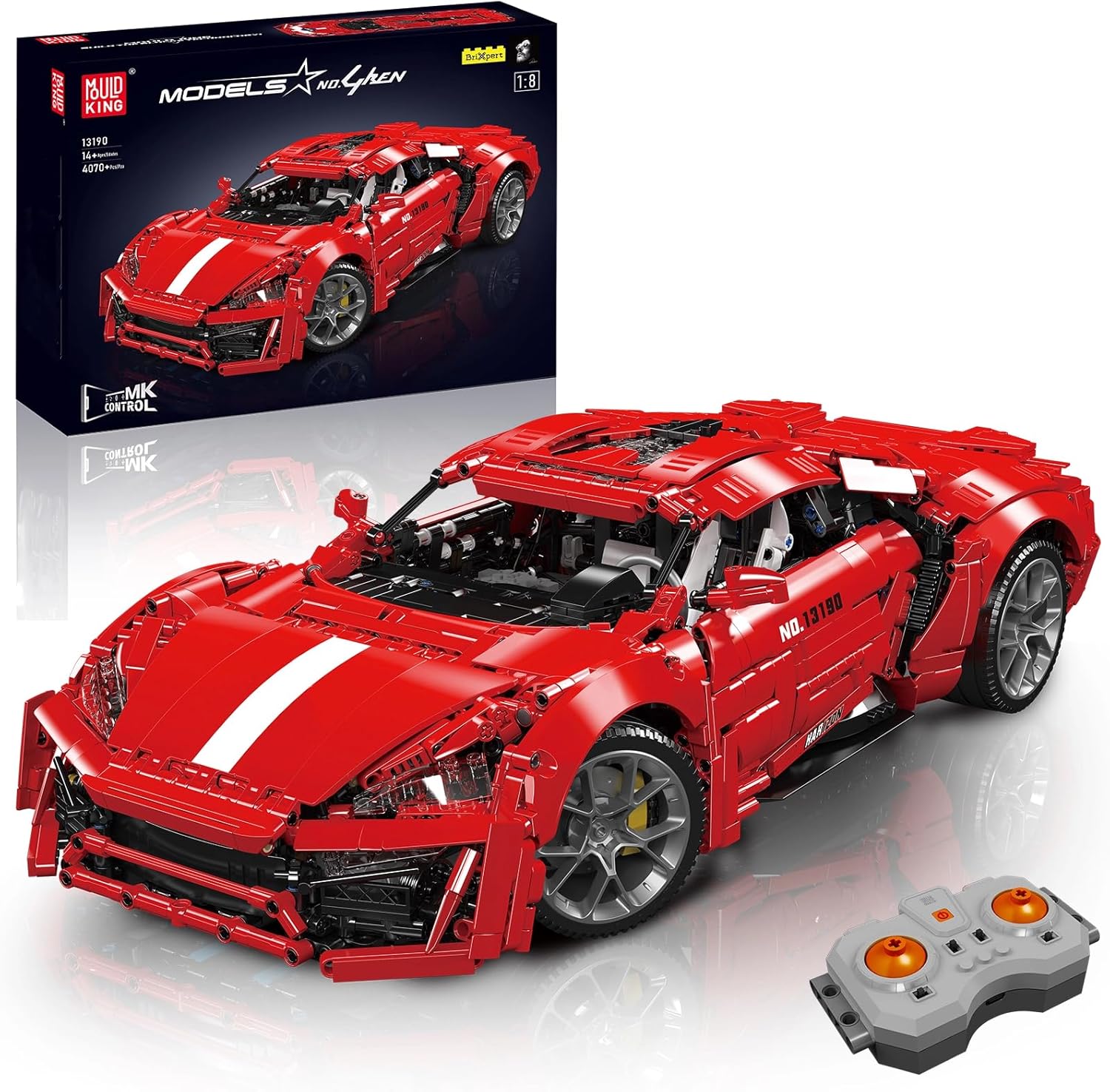 Mould King 13190 Lykan Technik Auto HyperSport Modell