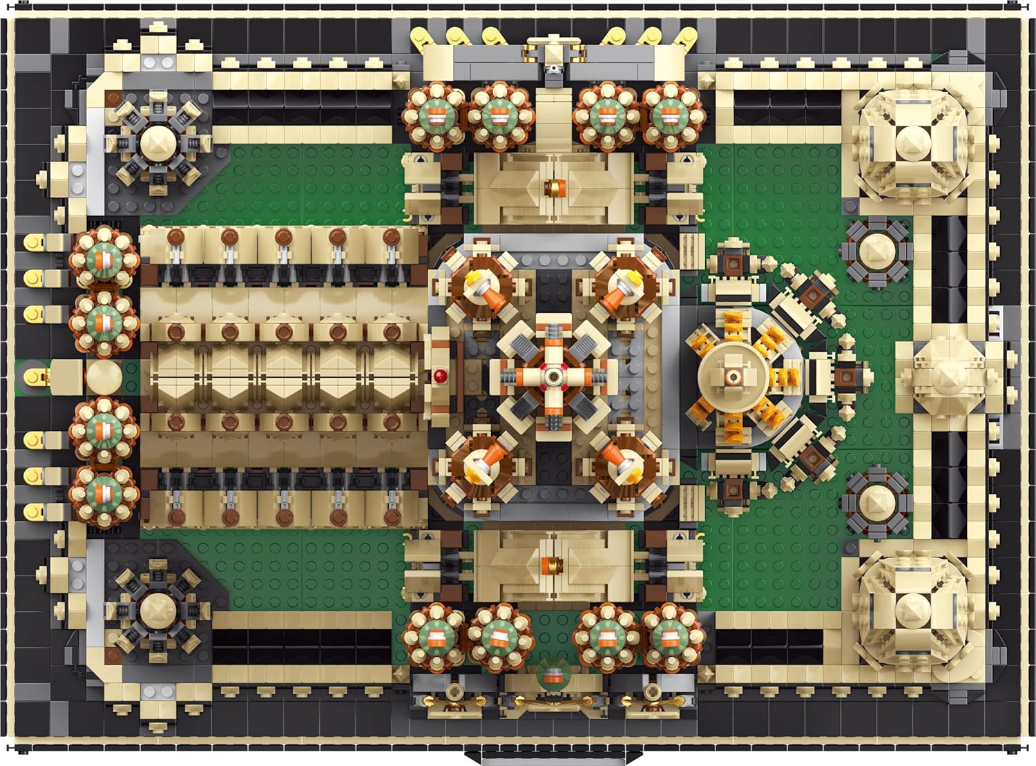 Architektur Sagrada Família Modellbausatz, Modular Kirche Klemmbausteine Sagrada Familia Bausteine Bausatz aus 10327+ Teile, Mit Original Verpackung ﻿