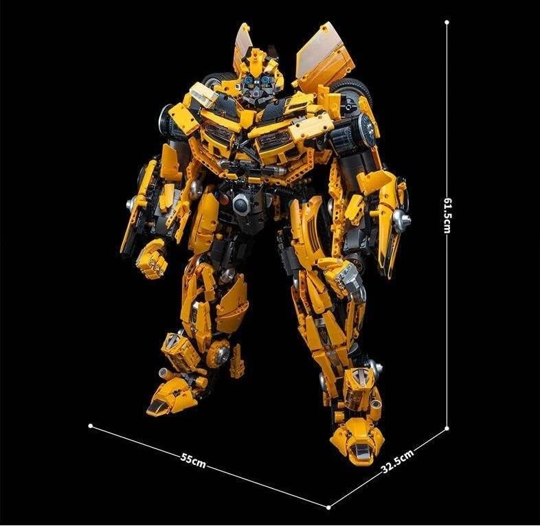 Technik Bumblebee Modellbausatz, 5692 Teile Groß MOC Klemmbausteine Bumblebee Bauset, Kompatibel mit Lego Optimus Prime Bumblebee