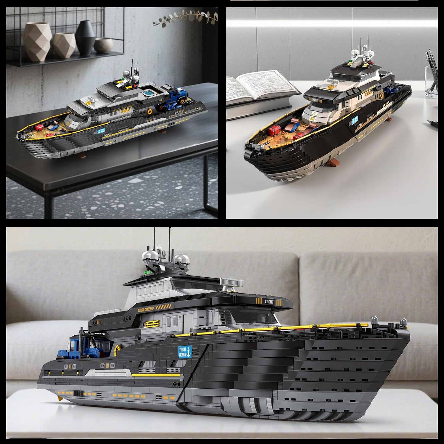 66103 Luxus-Yacht Modellbausatz, 4421 Teile