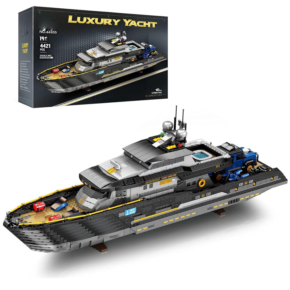 66103 Luxus-Yacht Modellbausatz, 4421 Teile
