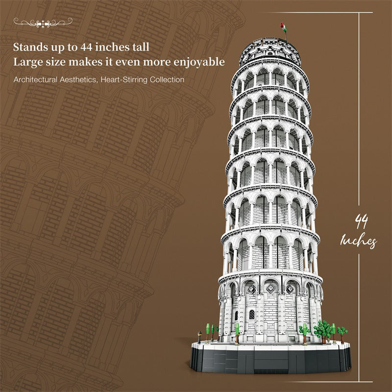 Architecture Schiefer Turm von Pisa Riesiges Modell
