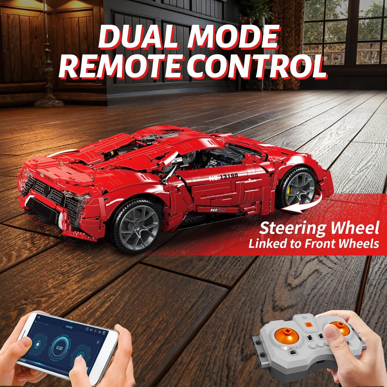 Mould King 13190 Lykan Technik Auto HyperSport Modell